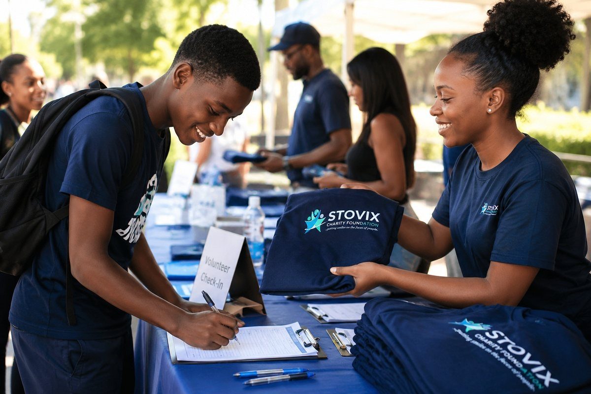 Volunteer registration
